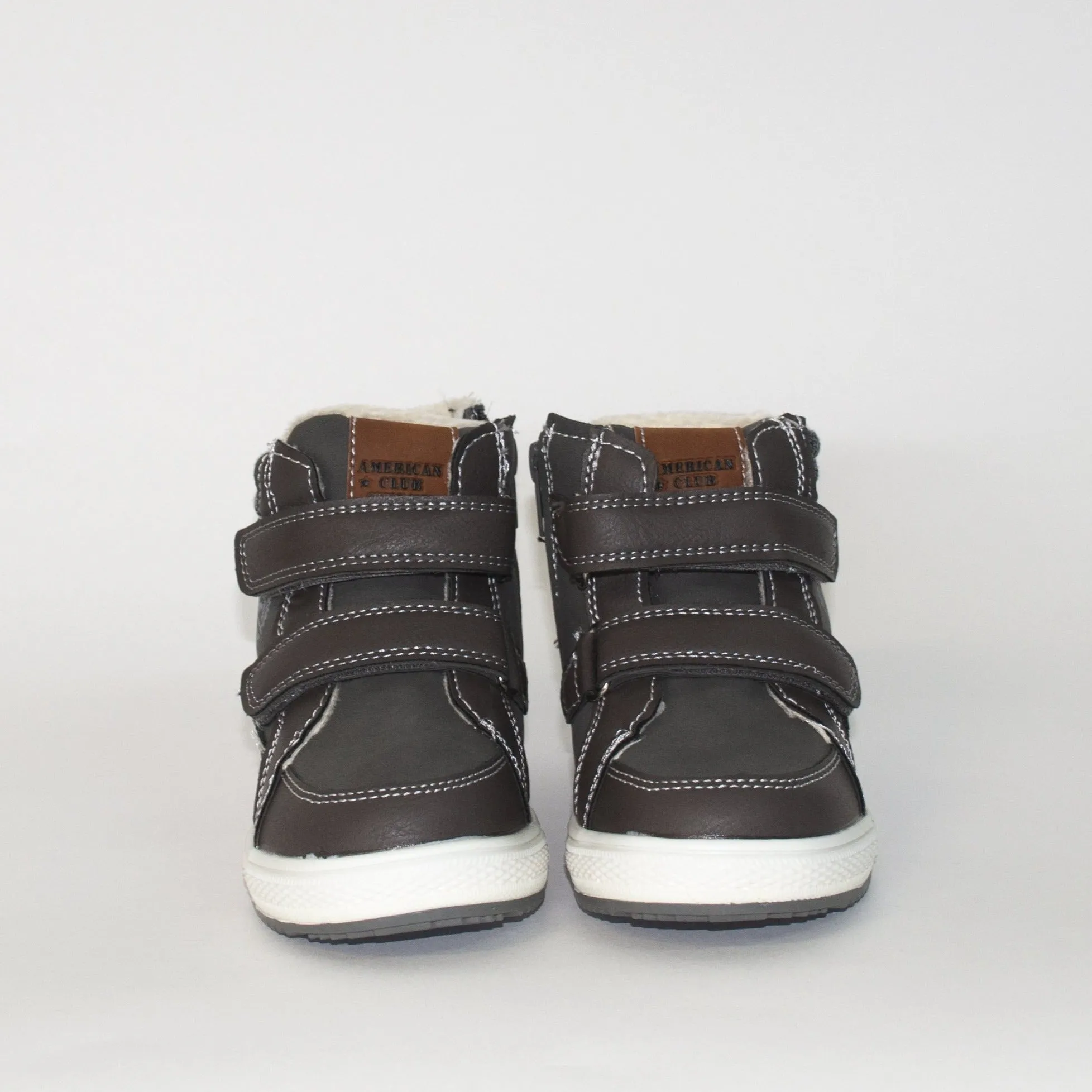 AC Boys' Brown Insulated Sneakers | 900/21-DBR