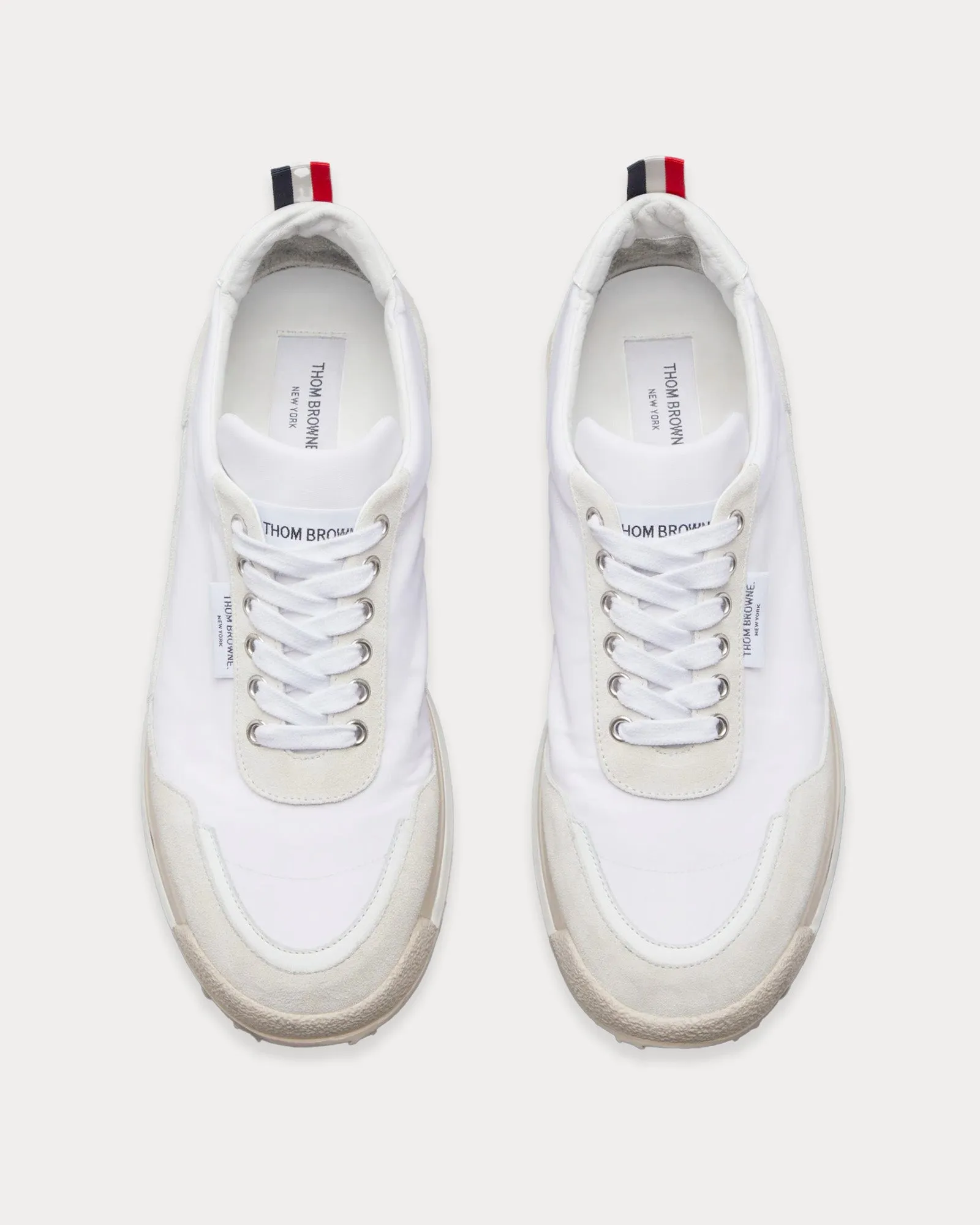 Alumni Eco Nylon White Low Top Sneakers