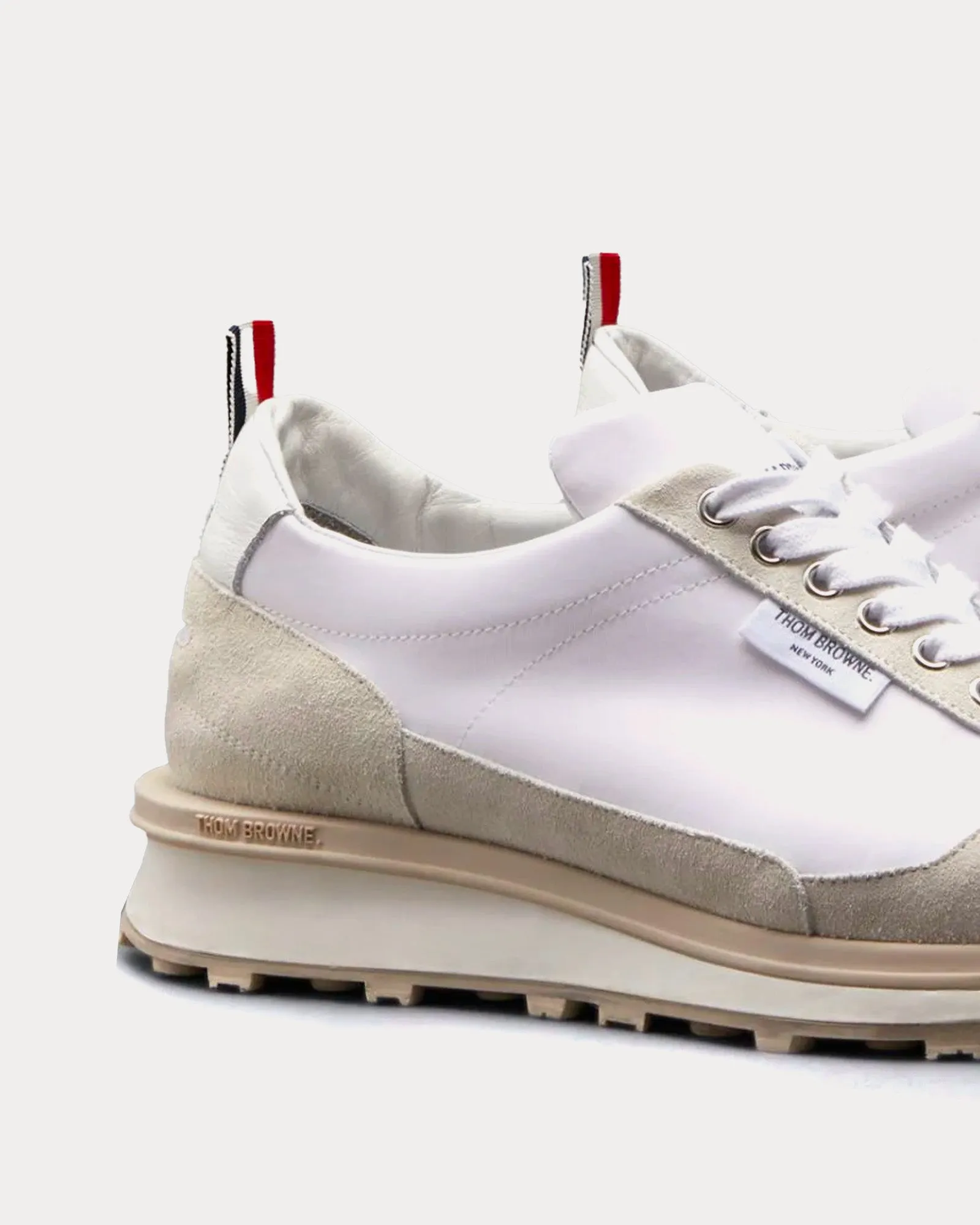Alumni Eco Nylon White Low Top Sneakers