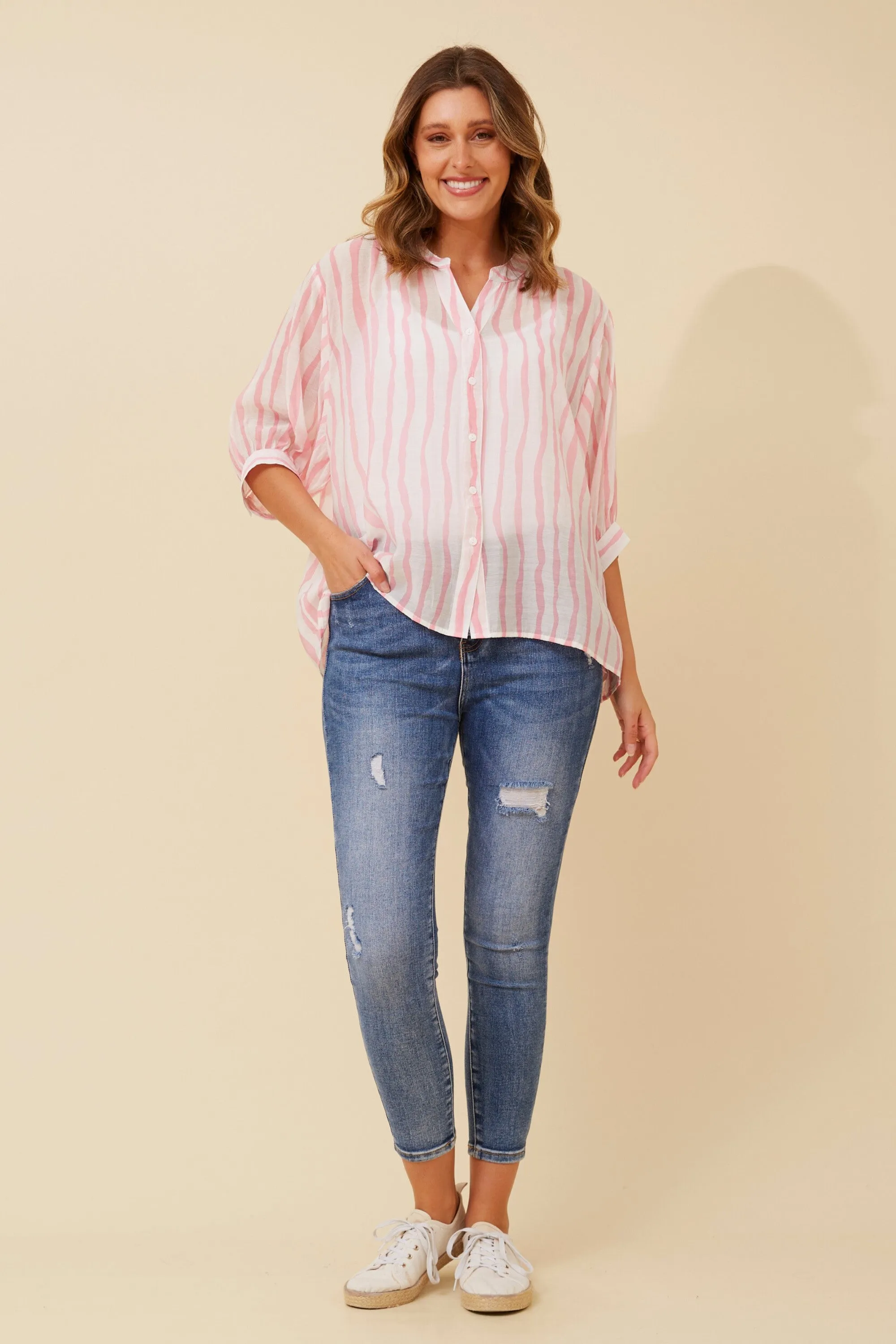 BELINA STRIPE SHIRT