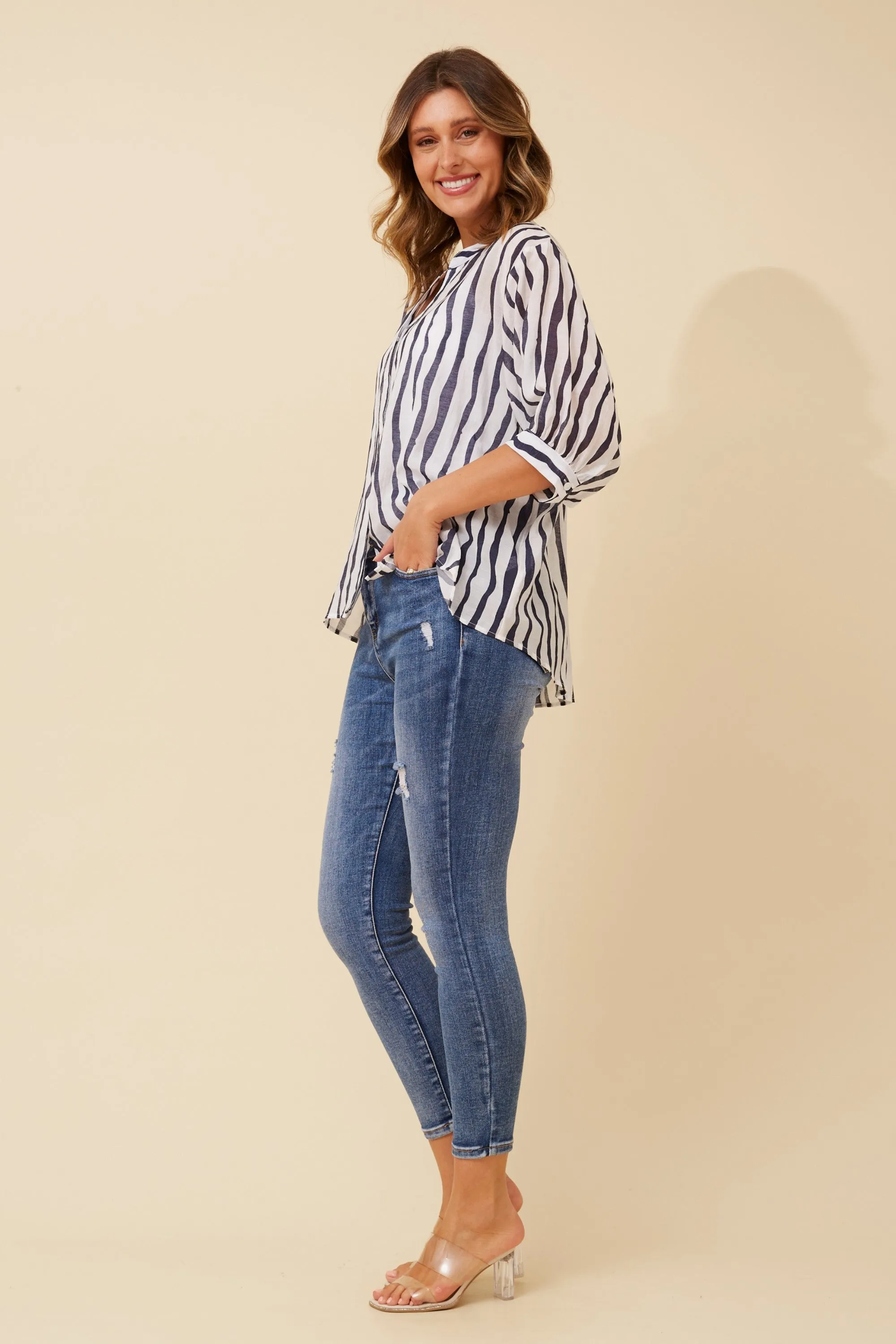 BELINA STRIPE SHIRT