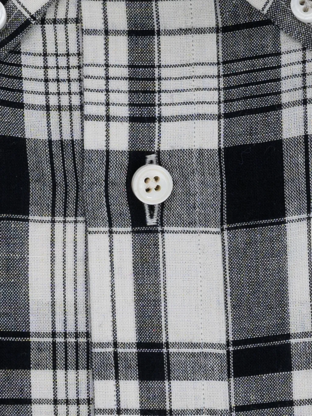 Black & White Madras Check