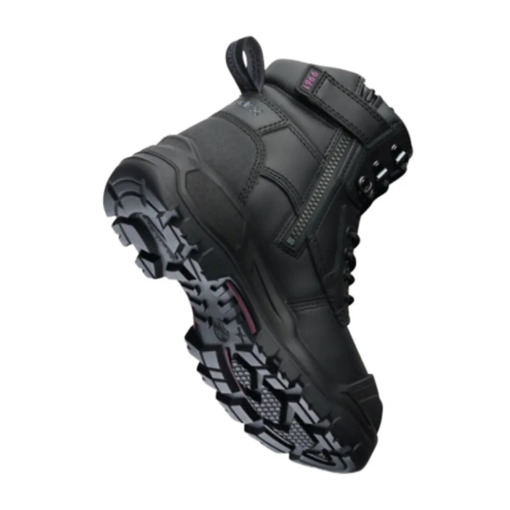 Blundstone 9961 Black Rotoflex XHD Nitrile Rubber Zip Sided Women Safety Boots