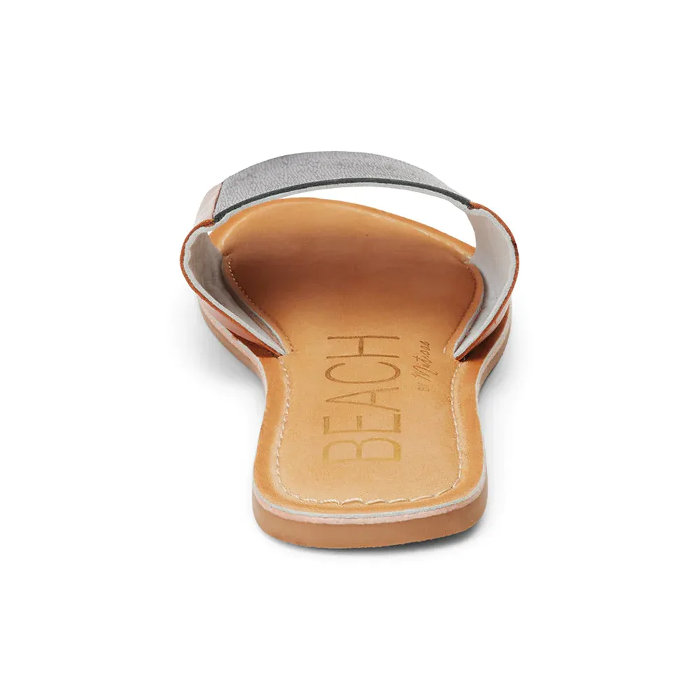 Bonfire Slide Sandal / Tan/Black