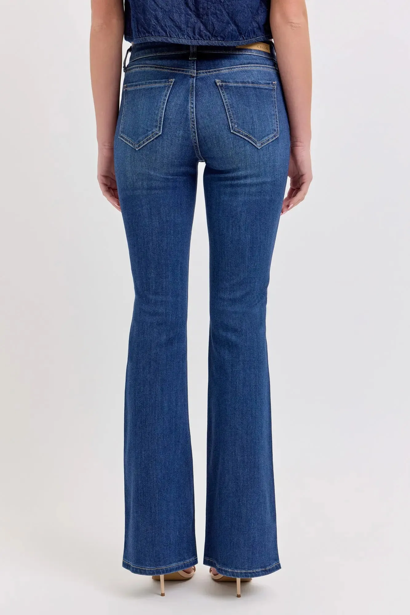 Cello Jeans Rosa Mid-Rise Flare – Timeless, Flattering & Ultra-Stylish