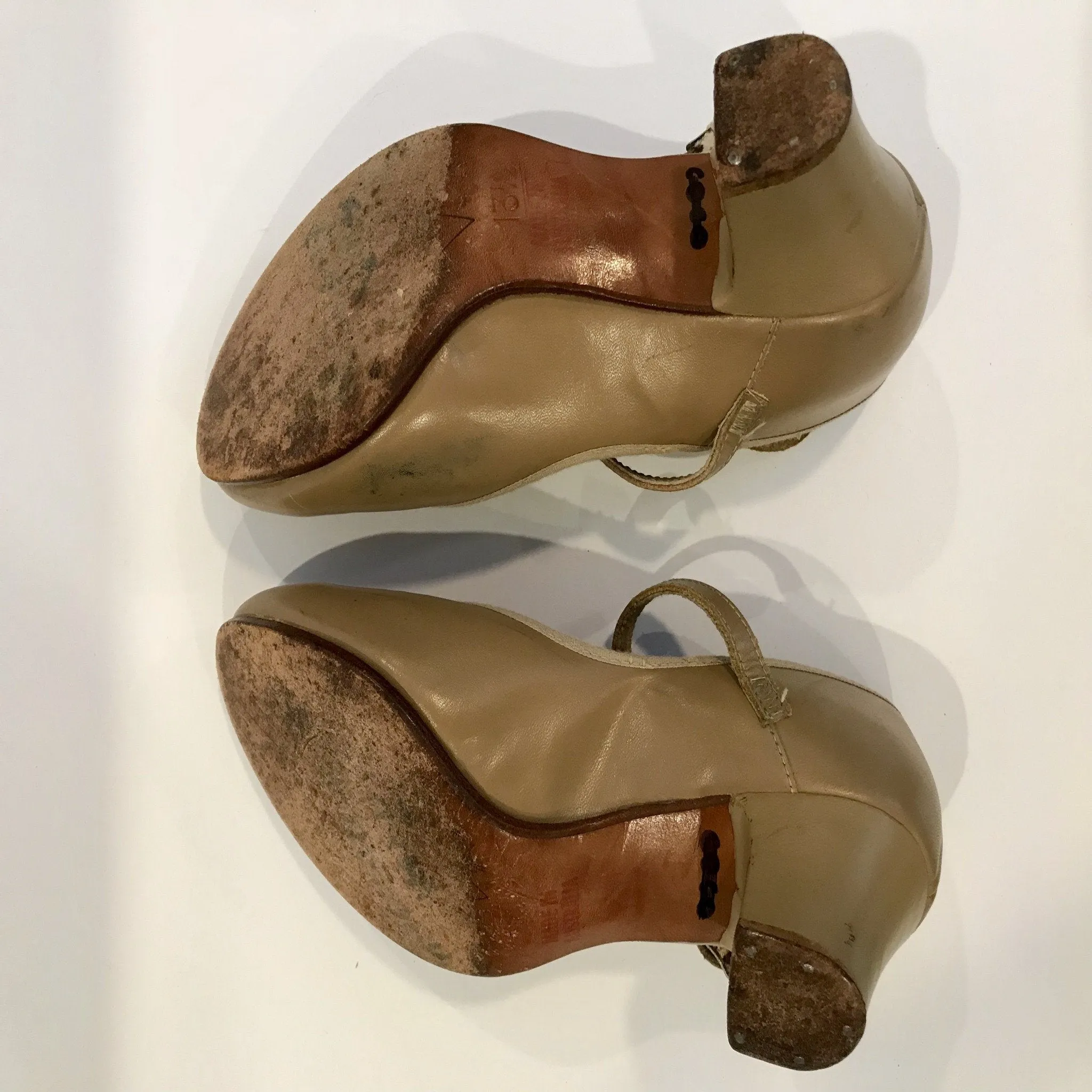 Chorus Heels (Girl's size 13.5) - Second Hand