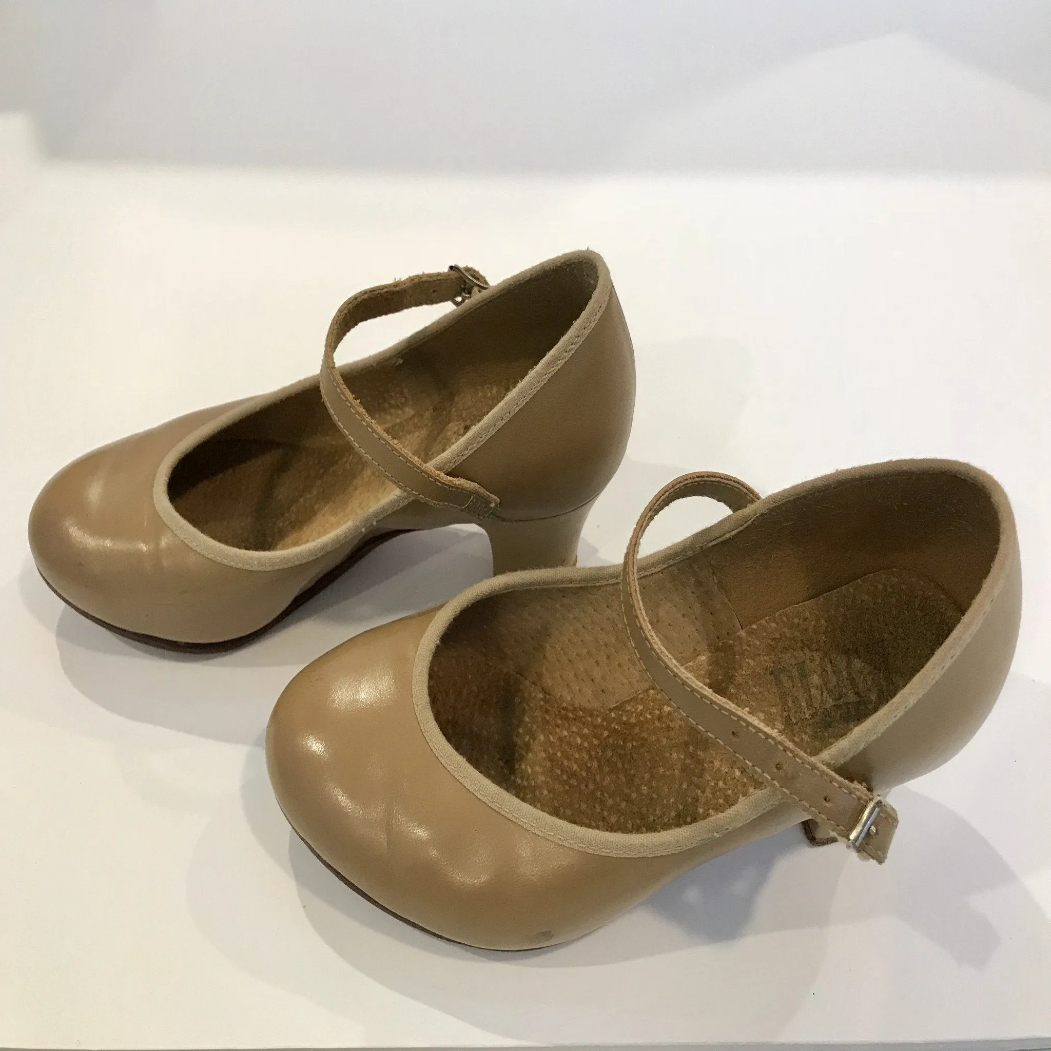 Chorus Heels (Girl's size 13.5) - Second Hand