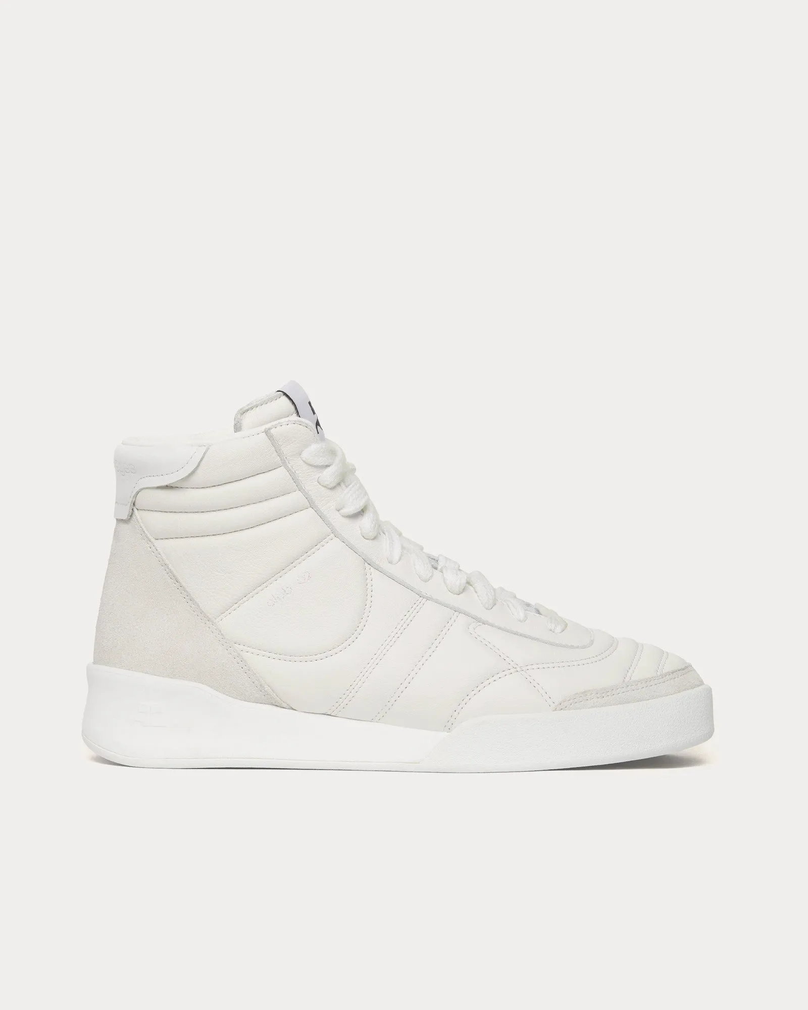 Club 02 Leather Heritage White Mid Top Sneakers
