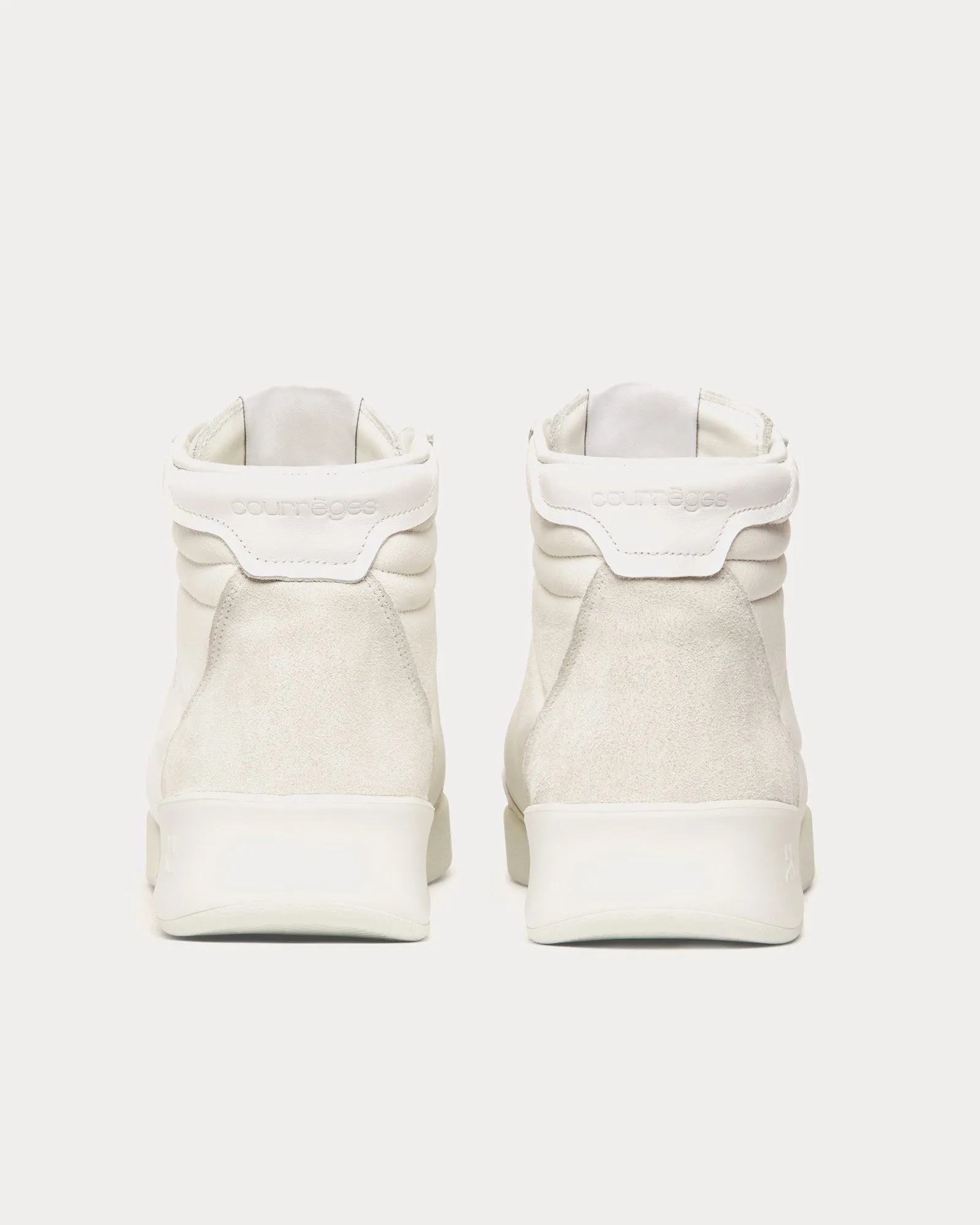 Club 02 Leather Heritage White Mid Top Sneakers