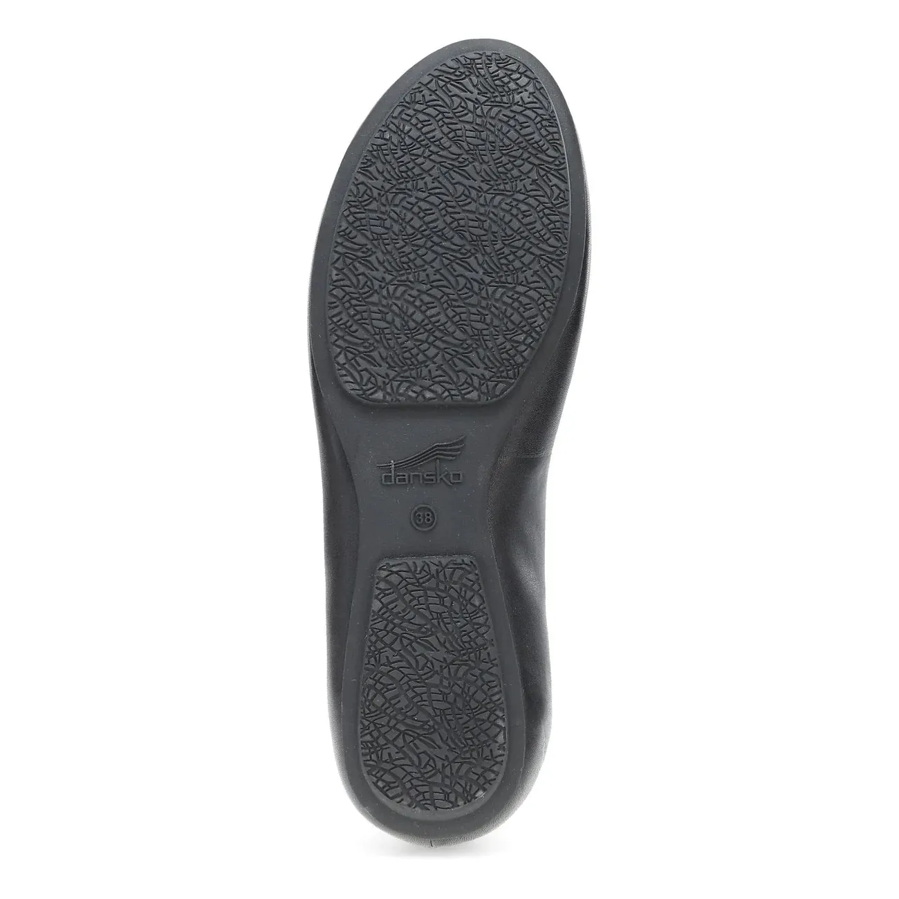 Dansko | Mollie Flats in Black Nappa
