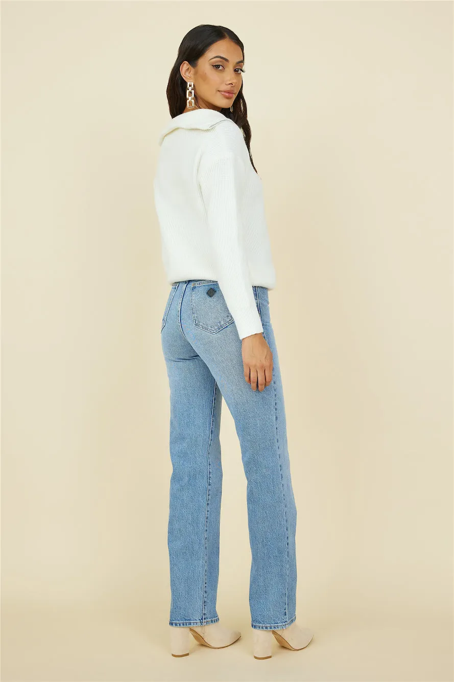 Forever More Knit White