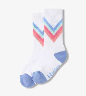 Girls Chevron Tube Socks