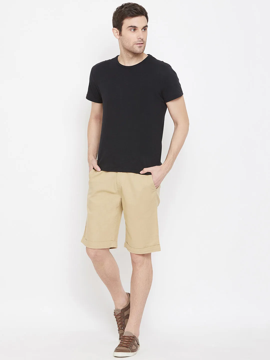 Khaki shorts