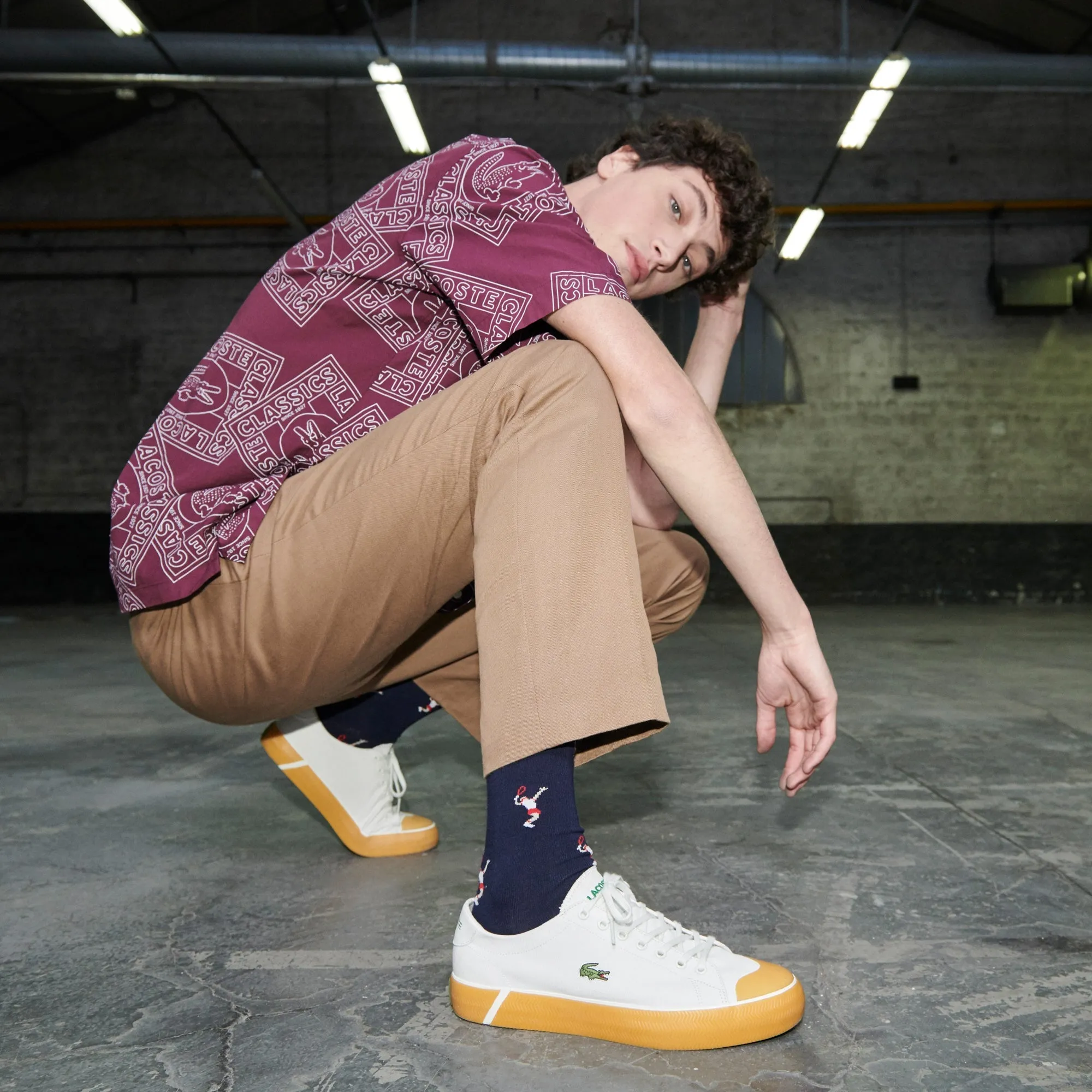 Lacoste Gripshot 120 6 Cma Sneakers - Off White /Gum