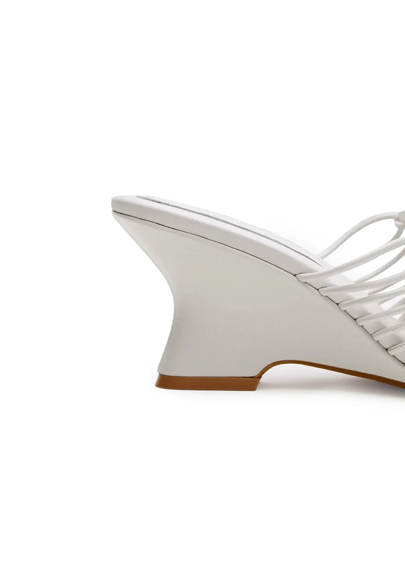 Macrame Wedge - Mist