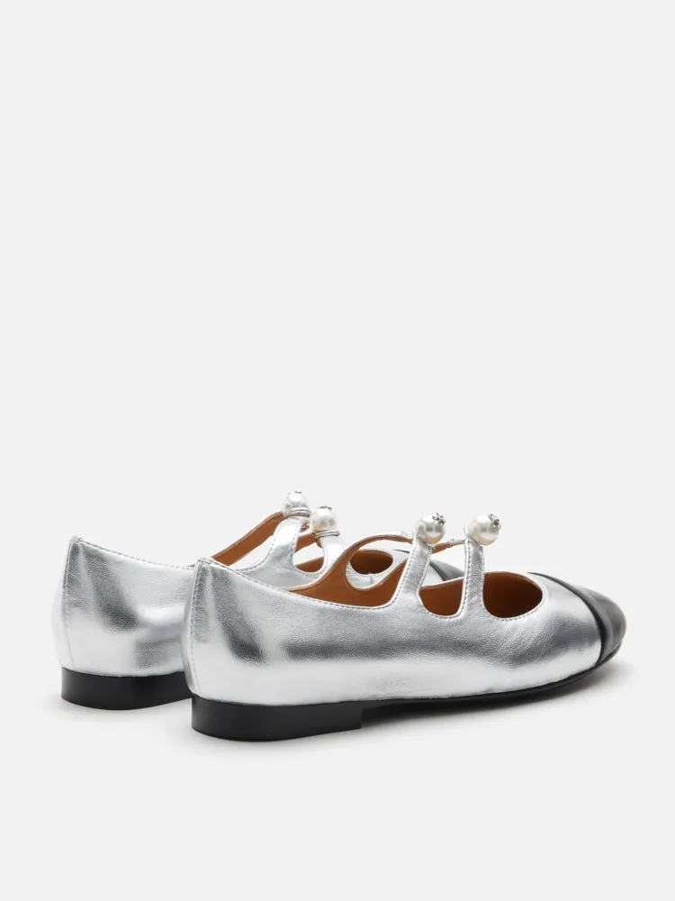 Maya Strappy Toe Cap Mary Janes