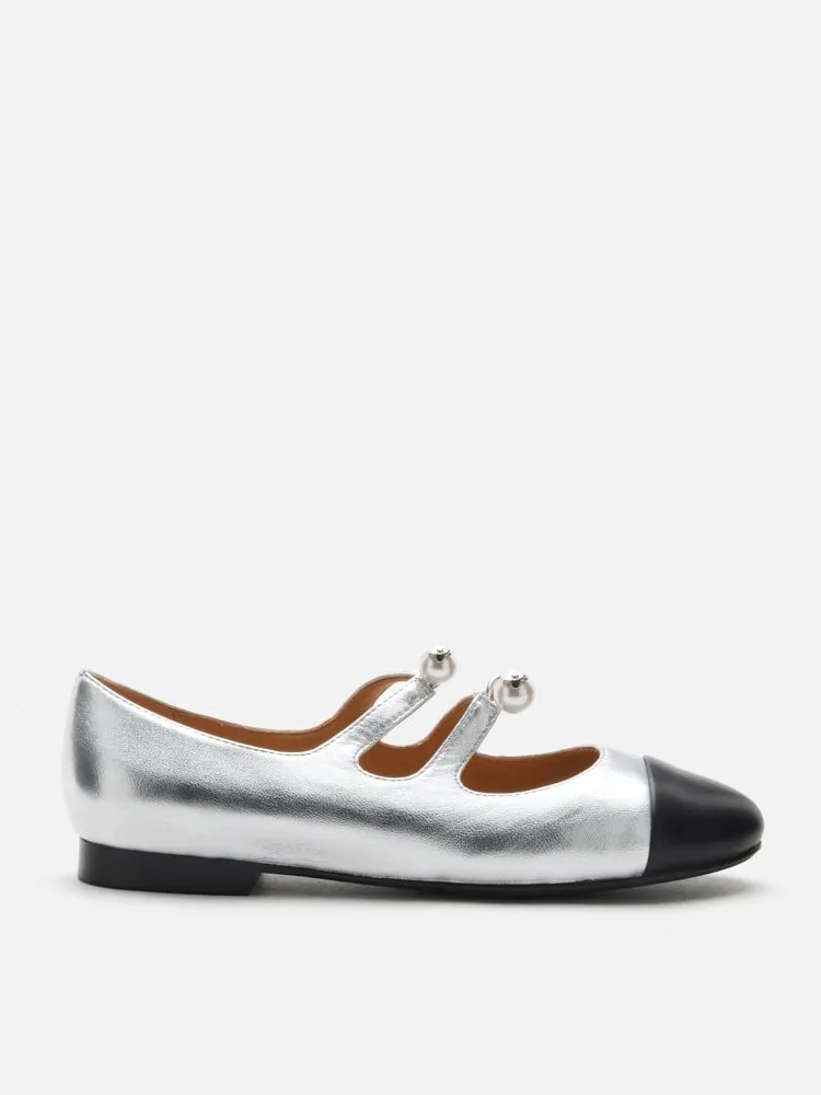 Maya Strappy Toe Cap Mary Janes