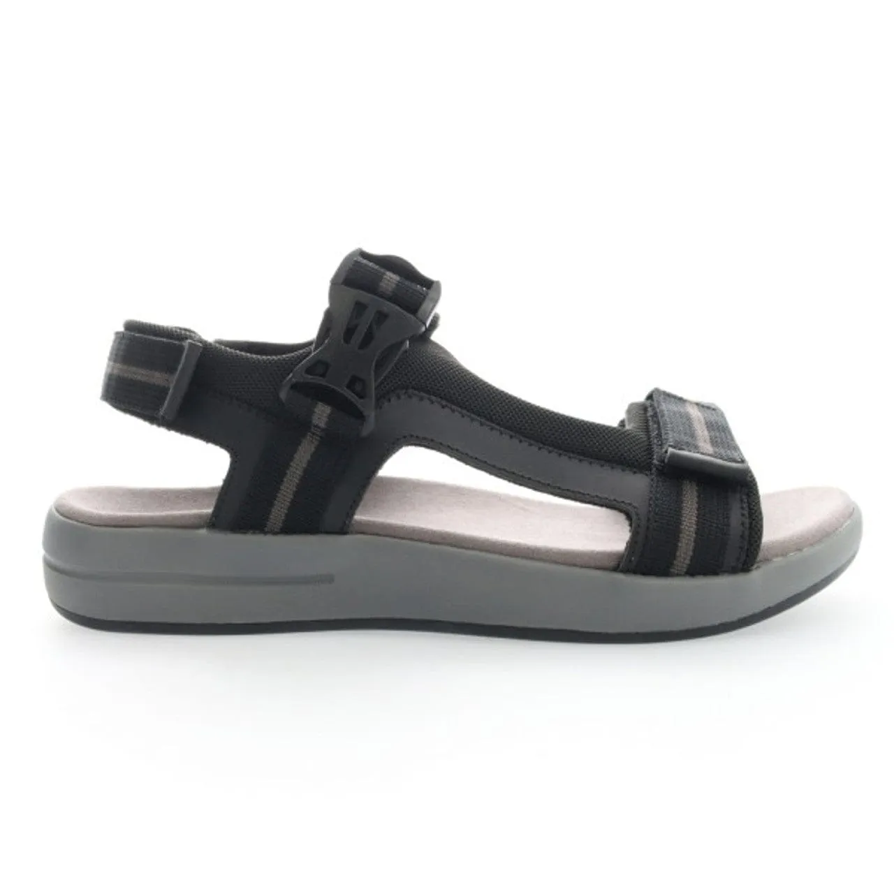 Propet Men's Eli Sandals- Black