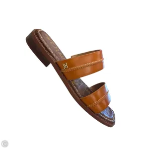 Sandals Flats By Sam Edelman In Tan, Size: 6