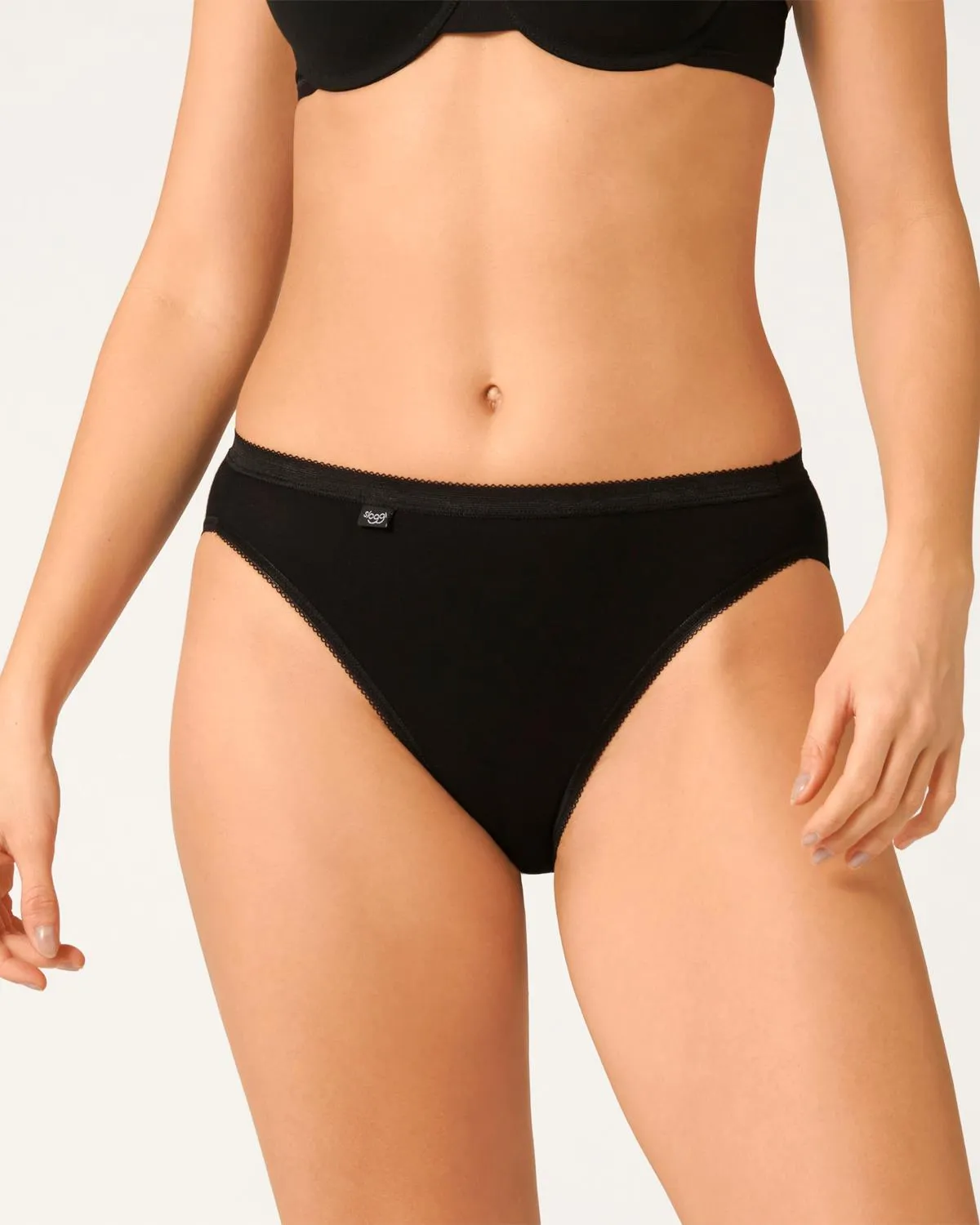 Sloggi Womens 4 Pack Basic  Cotton Tai Brief
