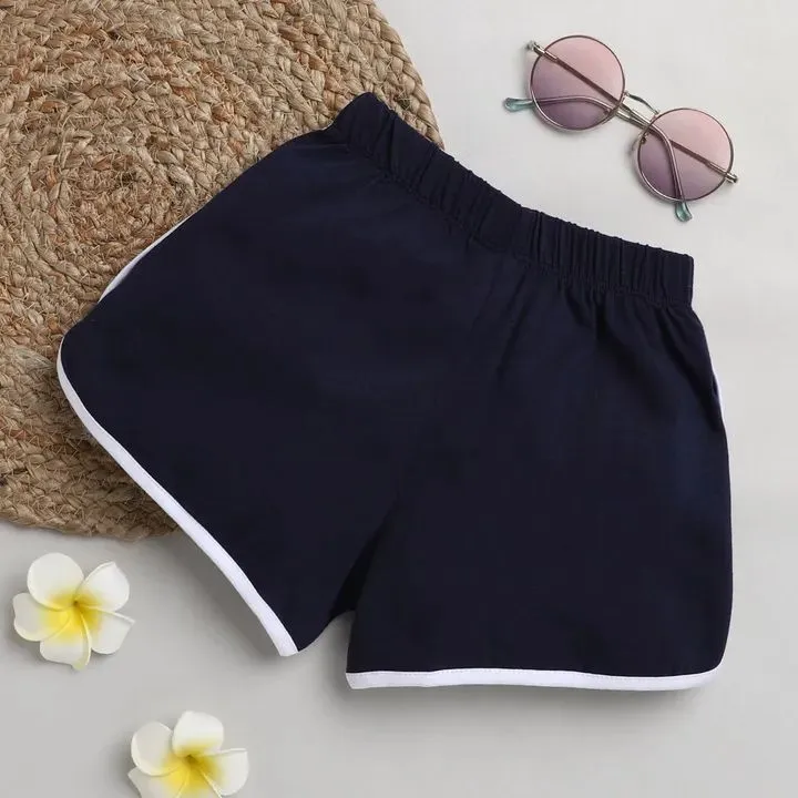 Solid Sports Short - Navy