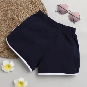 Solid Sports Short - Navy